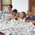 Mini Chats Pattern Flannel Lancer la couverture Super Soft Fleece Blanket Animal Print Fluffy Plus