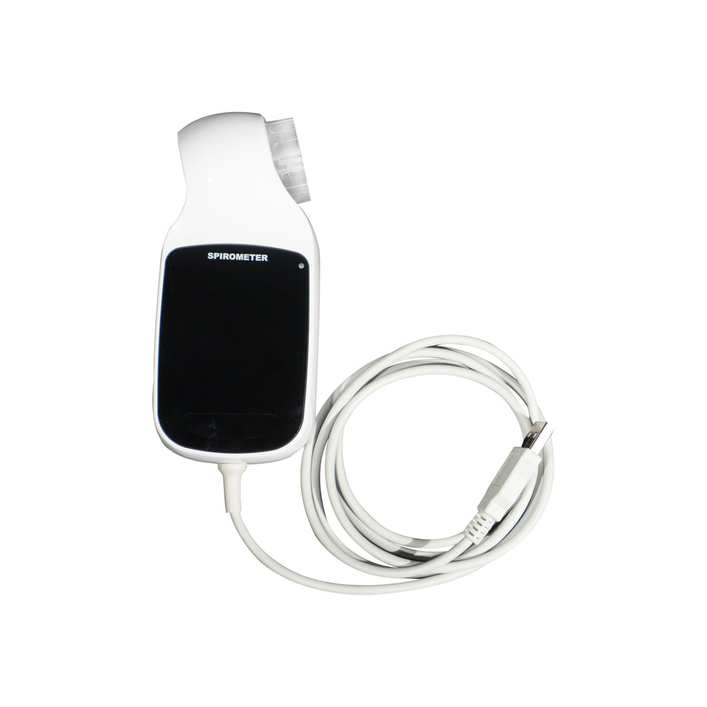SP100 Spiromètre Portable Lung Fonction Test Device FVC SVC écran tactile MVV