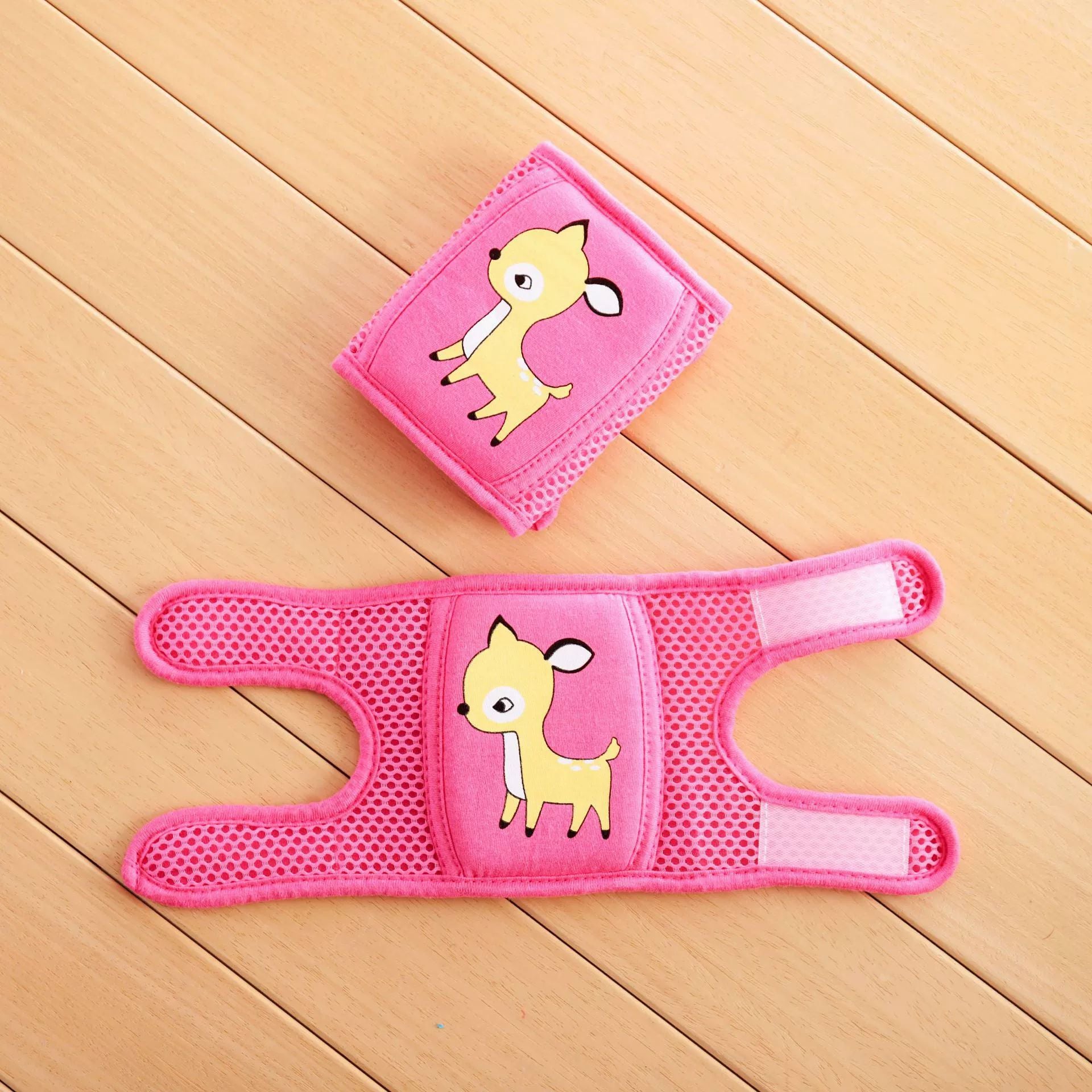 Été mince bébé enfant Crawling Knee Pads
