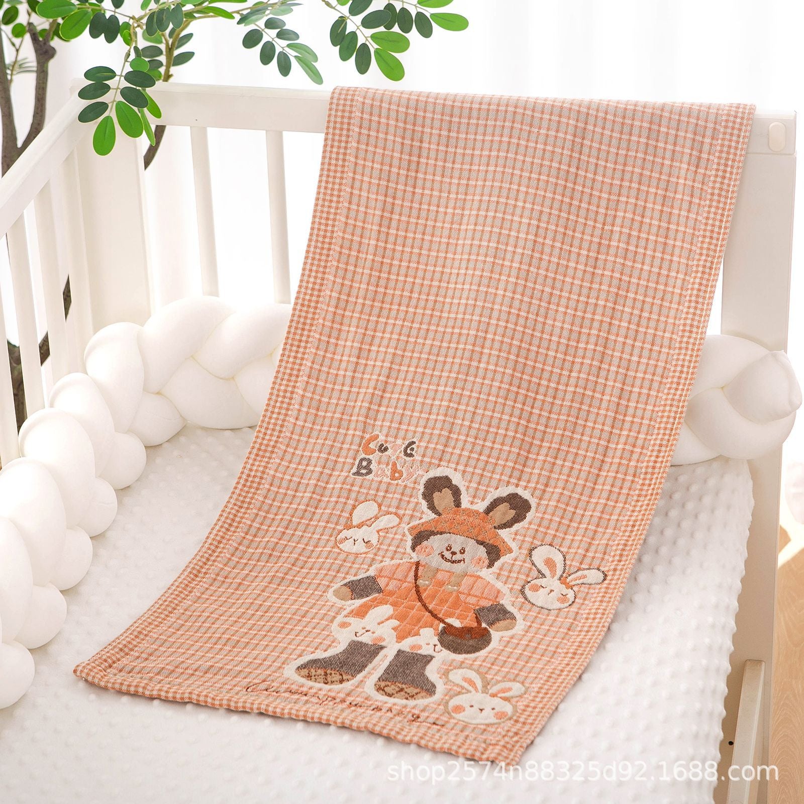 Linge de coton Serviette de coton lavée Pure Cotton Gauze