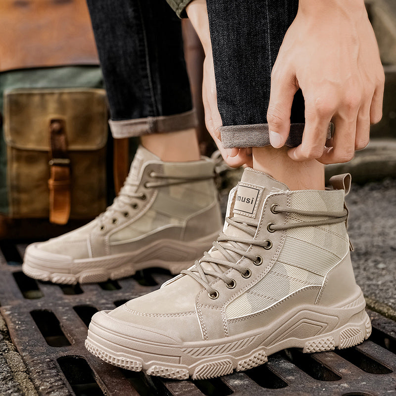 Bottes Martin haut de gamme pour hommes
