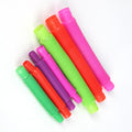 Tube de décompression en plastique ondulé stretch coloré