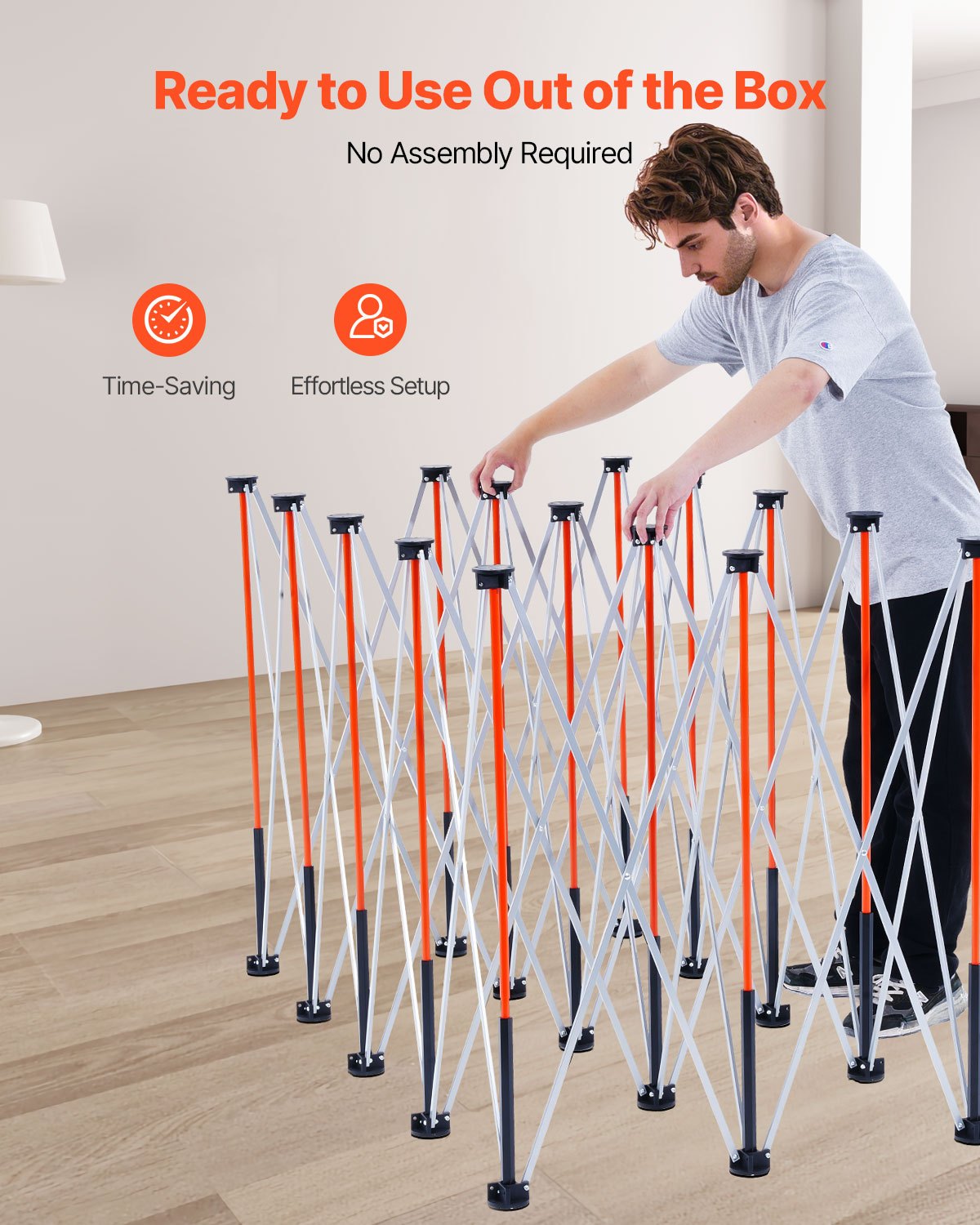 Support de travail pliable portatif 8.02 X 4.12ft Support de travail collapsible 6000lbs Capacité