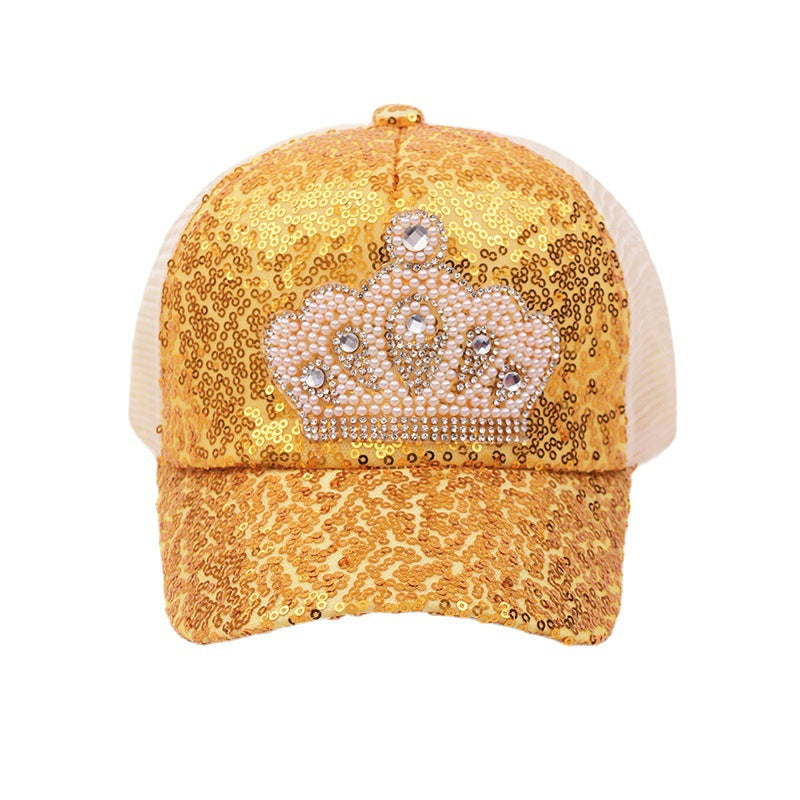 Crown Princess Childrens Mesh Hat