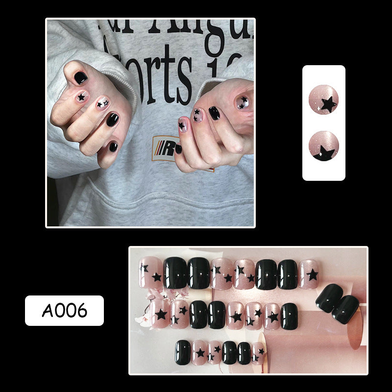 Série d'oeil de chat porter des ongles d'été