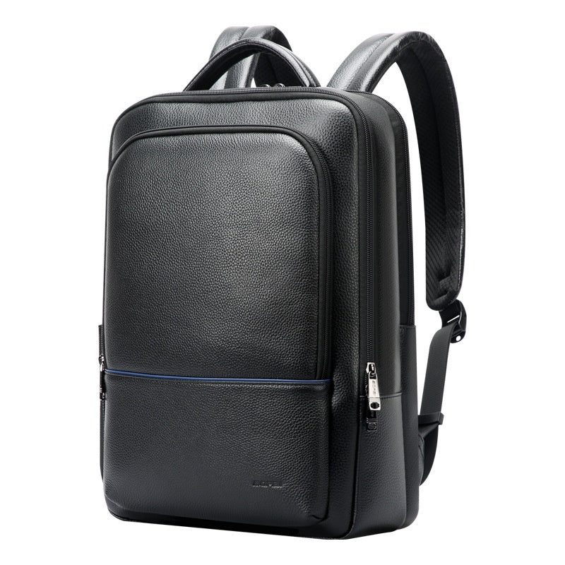 Sac à dos pour hommes en cuir tendance Business Commuter