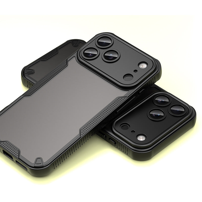 Soft frosted edges and four corners to prevent falling mobile phone case protection