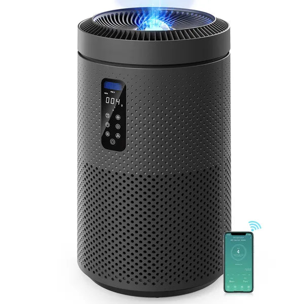 Purificateur d'air noir grande chambre