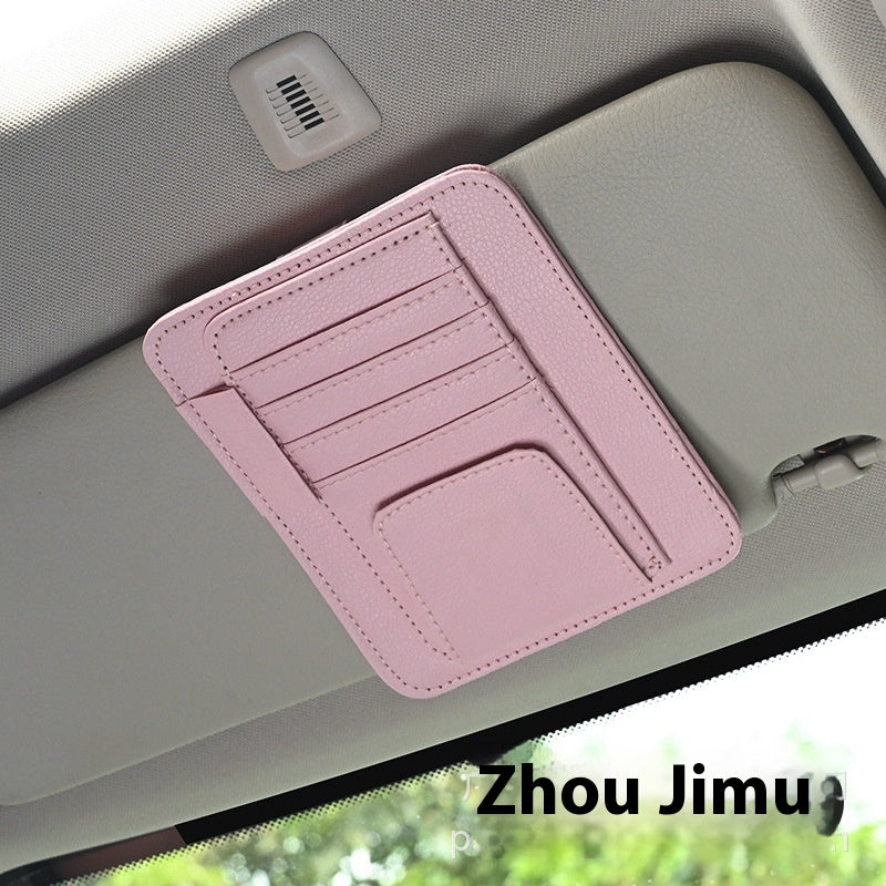 Voiture multifonction Automobile Sun Louver Clip de stockage