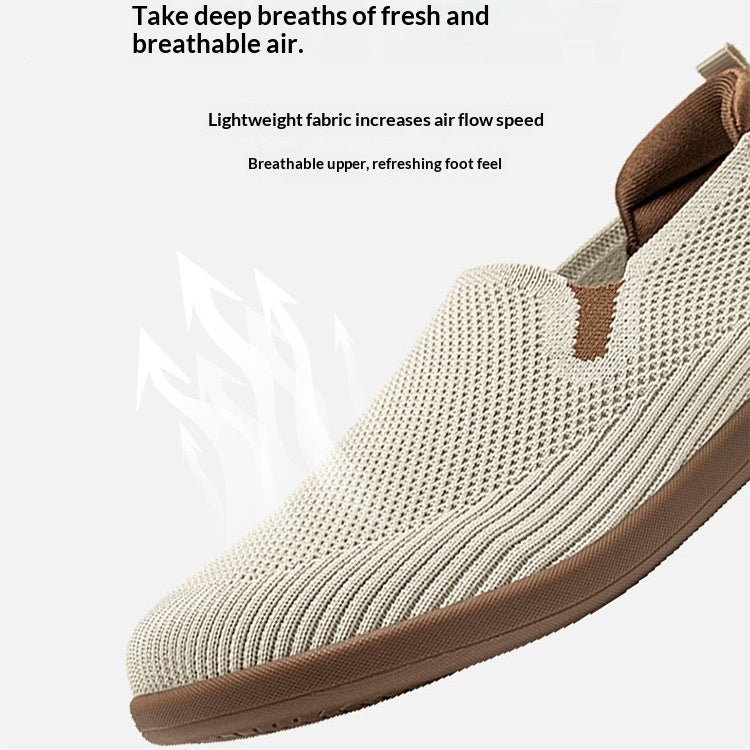 Hommes Été Soft-soled léger Mesh Respirant Chaussures Casual