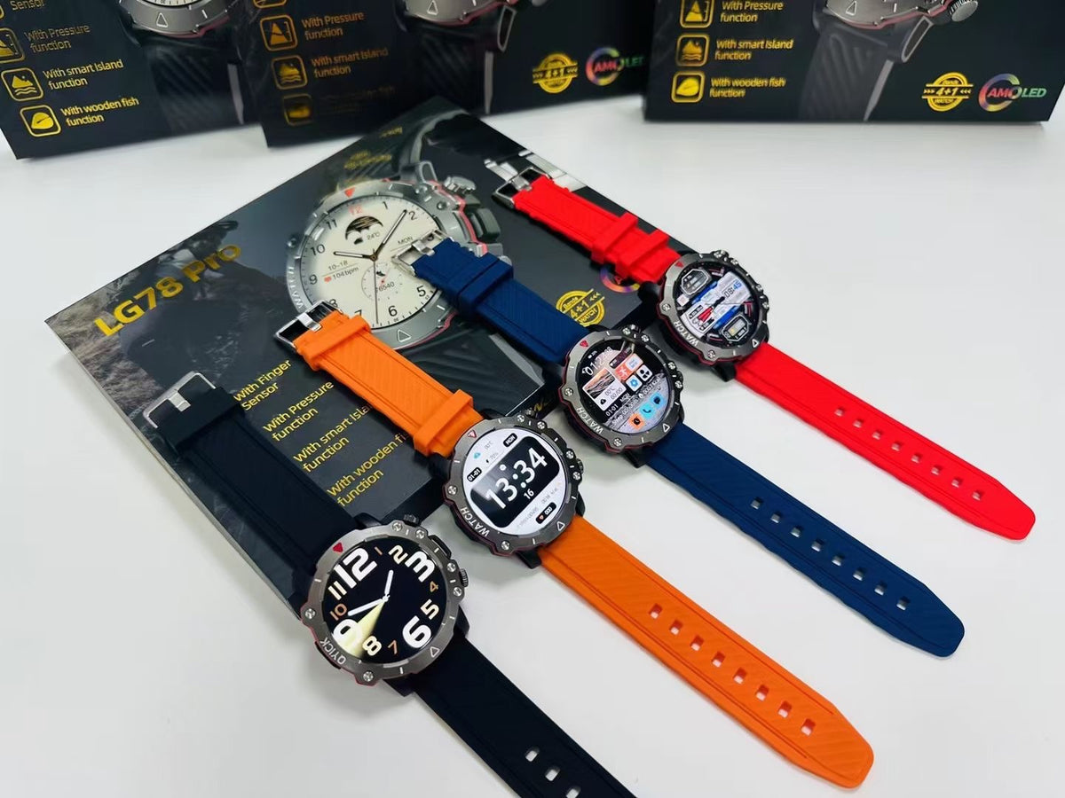 Bluetooth Smart Call Watch Heart Rate Blood Pressure Sport Style