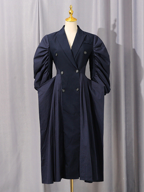 Manteau à manches longues à manches courtes