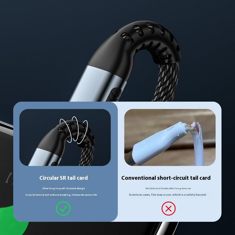 Tissage rapide de câble de données 240W PD