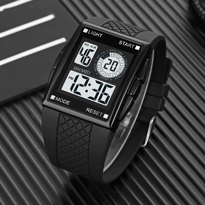 Imperméable Timing Luminous Sports Watch Multi-fonctions