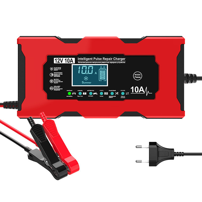 Chargeur de phosphate de fer au lithium pour batteries de moto