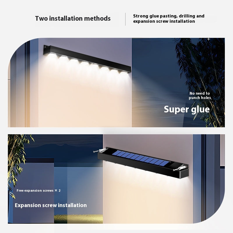 Panneau d'affichage solaire extérieur