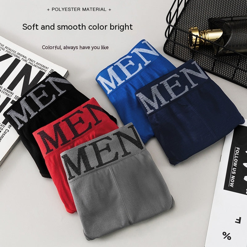 Sous-vêtements en polyester pour hommes Sports Breathable