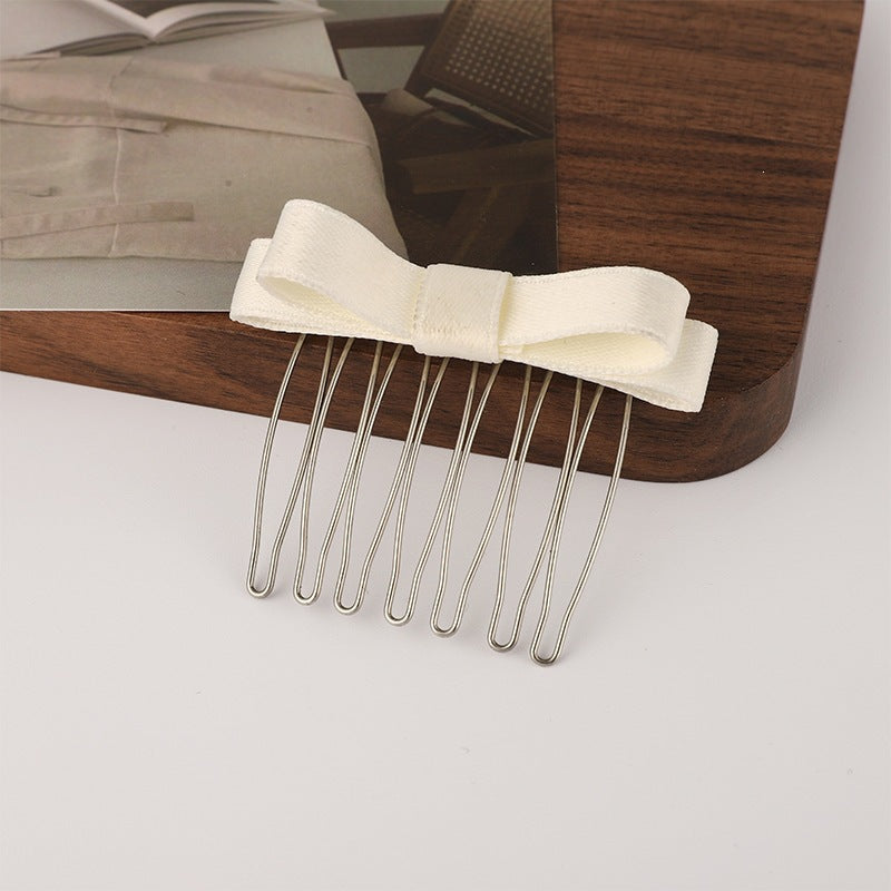 Comb simple cheveux Bow non-dérapant et polyvalent accessoires de cheveux
