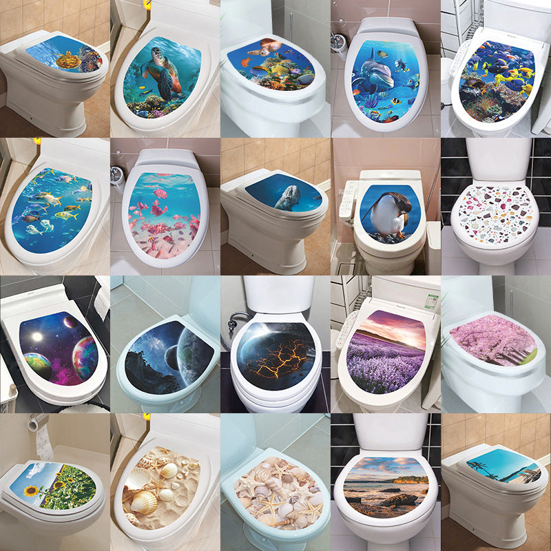 M-35-M-54 Sous-marin Monde Cosmique Starry Sky Flower Sea Shell Seaside Landscape Happy Day