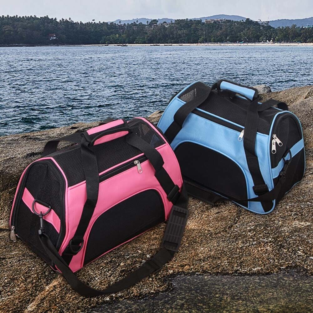 Grand sac de transport d'animaux de compagnie AVC Portable Soft Fabric Pold Dog Chat Puppy Travel Bag