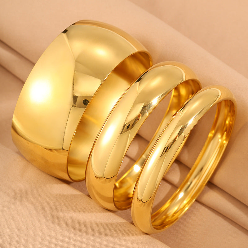 Mamans Non-fading Titanium Bracelet en acier