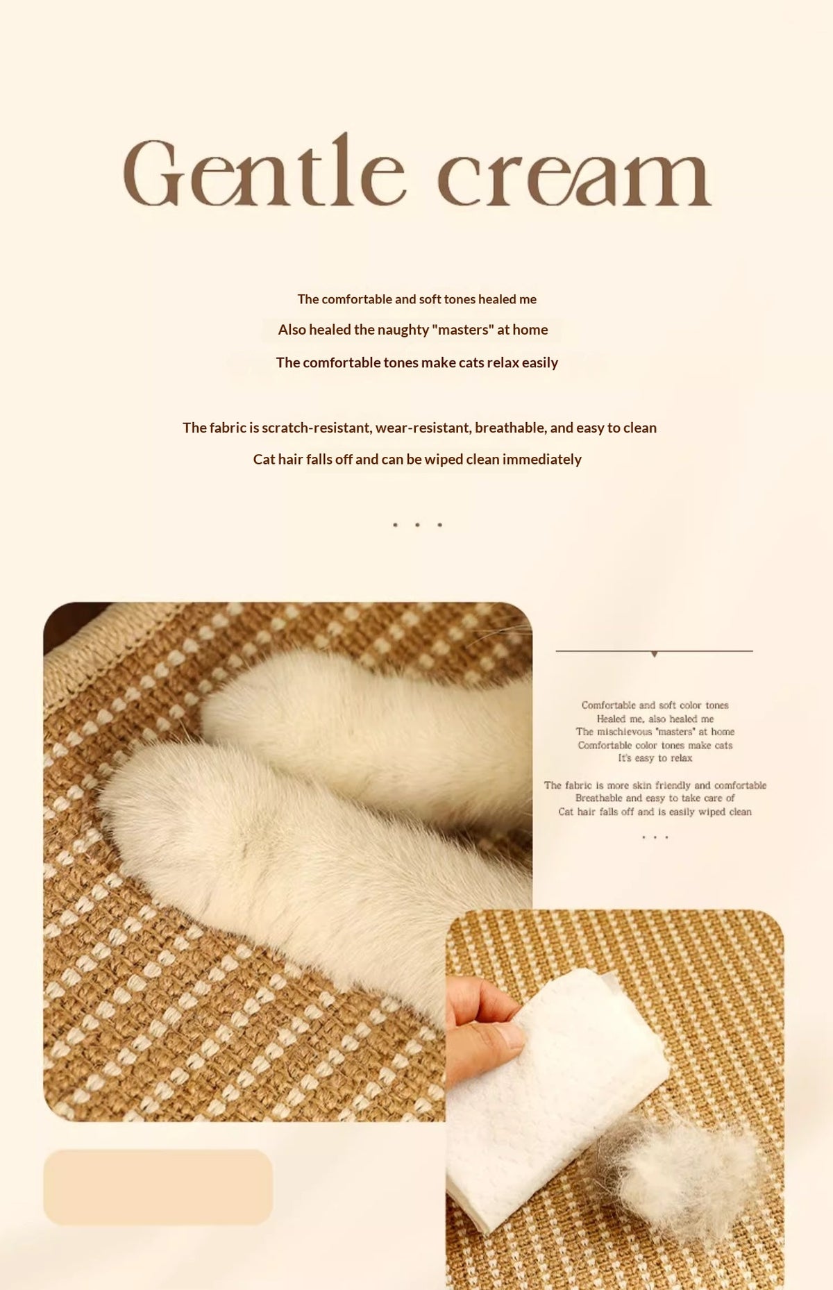 Sisal Cat Scratcher Bed Lounge