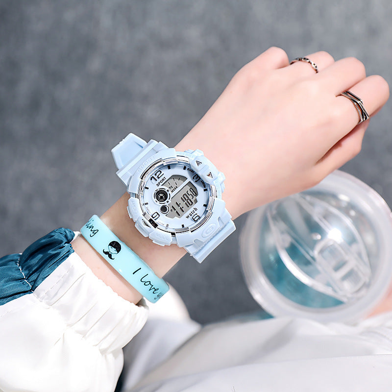 Élèves de l'école primaire et secondaire Sports Waterproof Luminous Watch