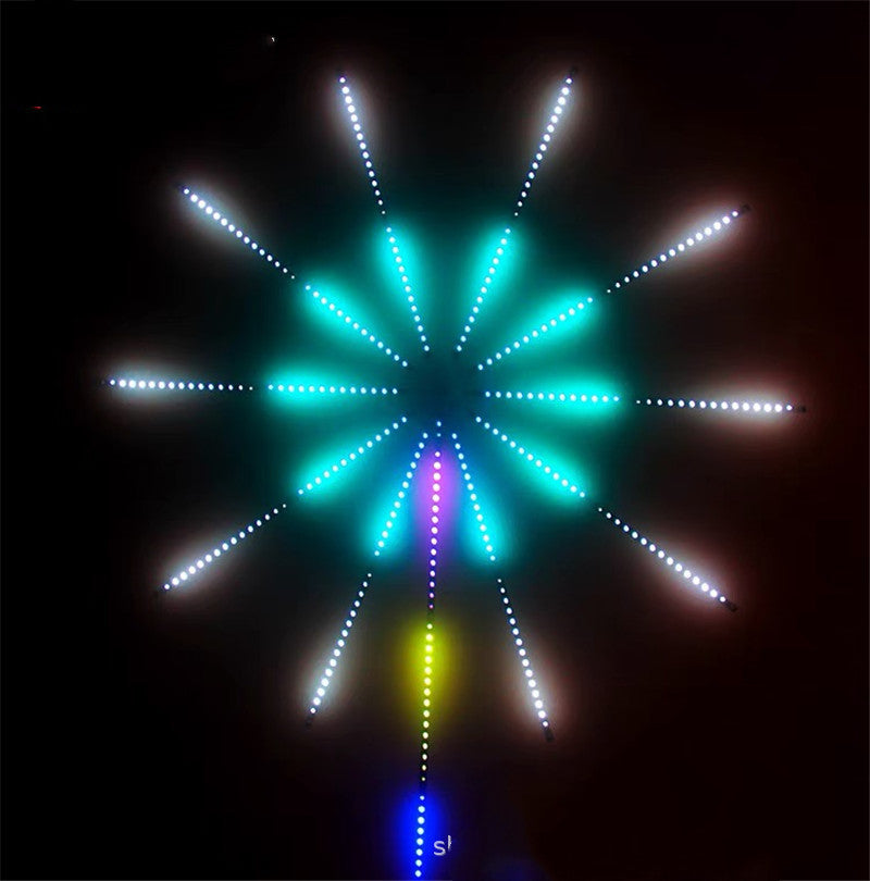 Lumière de feu d'artifice Marquee couleur entièrement décorative