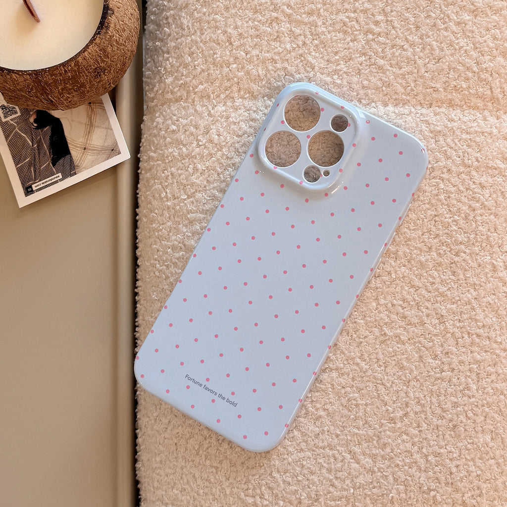 Étui de téléphone en silicone souple et souple avec points d'onde