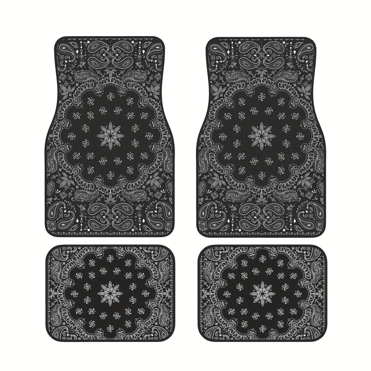 Creative Bohemian Retro Car Floor Mat Set