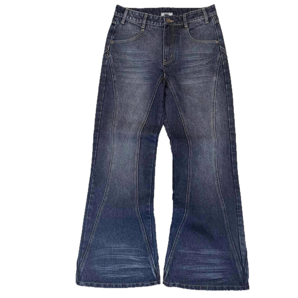 Hommes Vintage Lavé Jeans dérangés