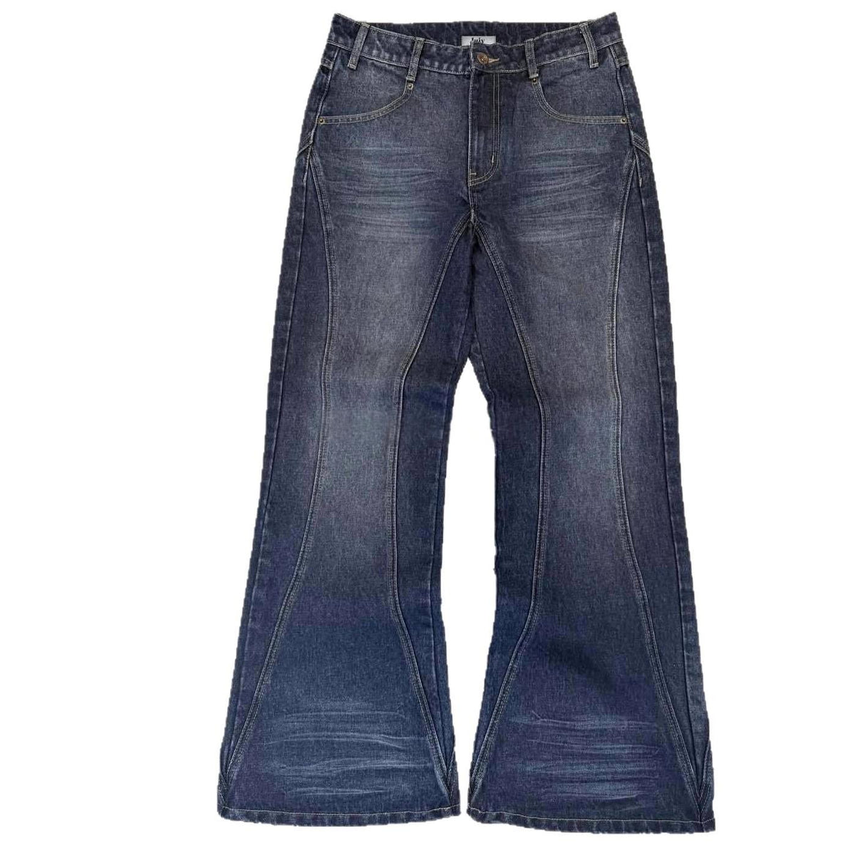 Hommes Vintage Lavé Jeans dérangés
