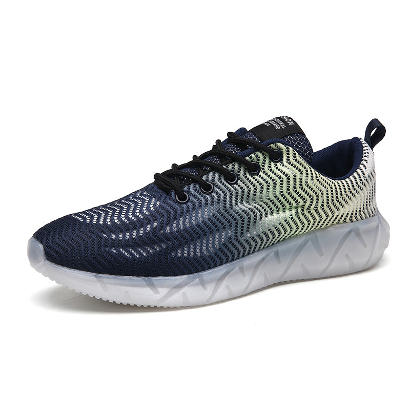 Chaussures de Running Trend Mesh Chaussures d'étudiant Hommes Sports Chaussures simples Jeunes Chaussures tendance entiers