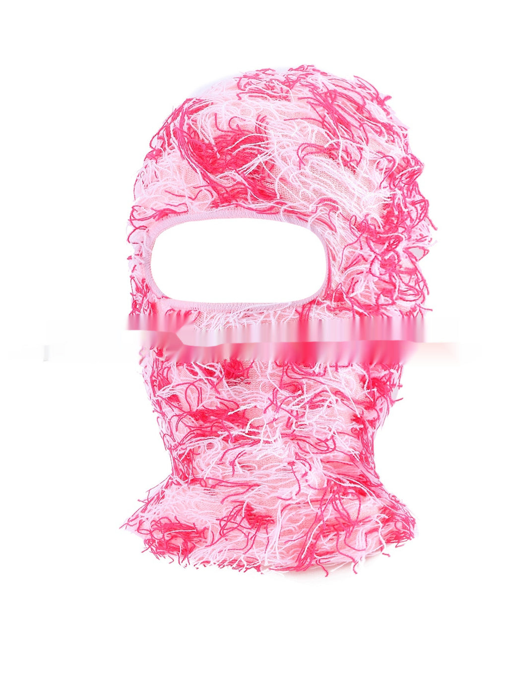 Colorful High Street Hip Hop Street Personnalité Chapeau de tricot Chapeau de masque chaud unisexe