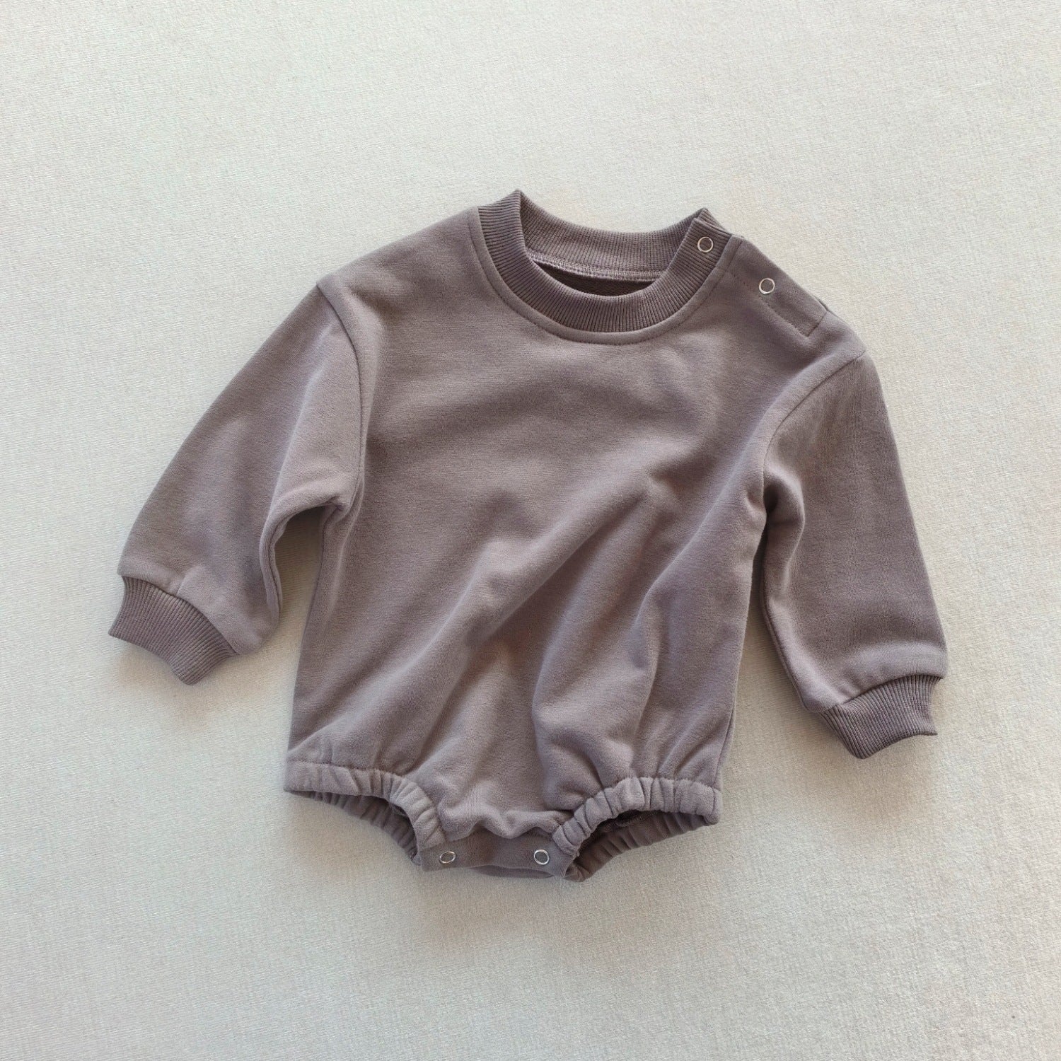 Robe à manches longues en coton massif