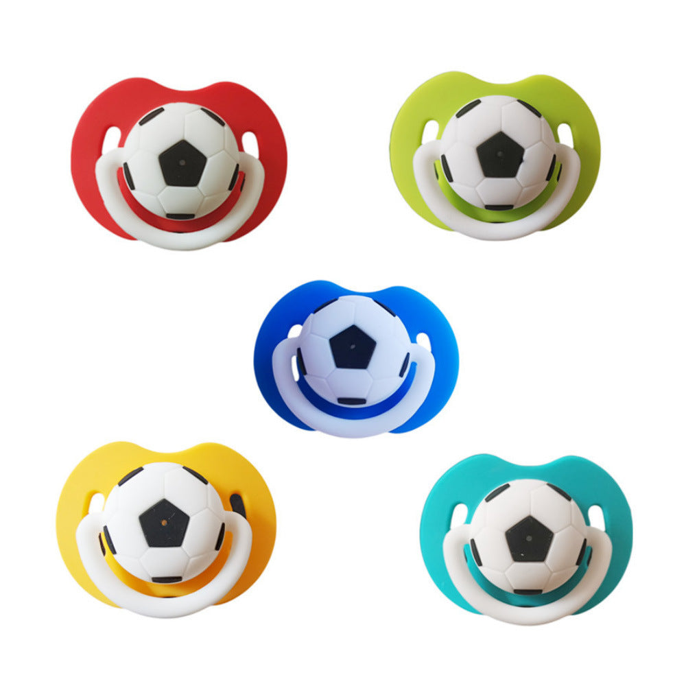 Baby Apaisant Bouthpiece Funny Silicone Pacifier avec Lip and Beard Design