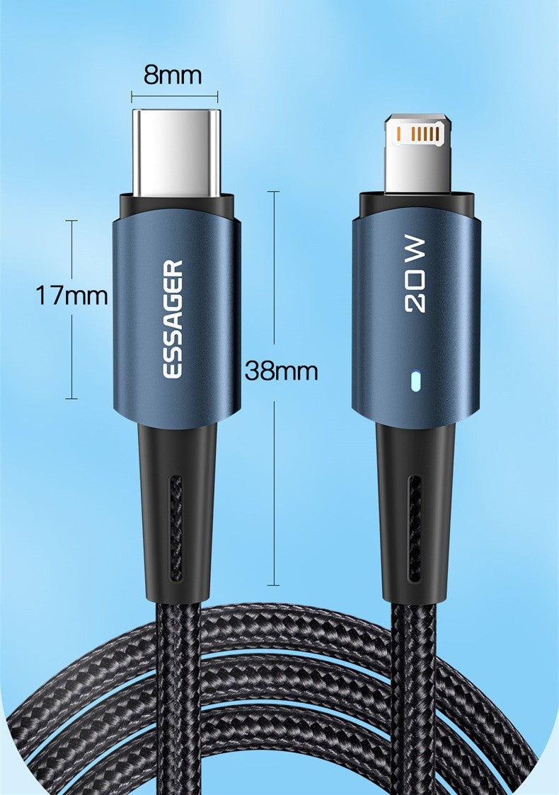 Câble de recharge de données de téléphone mobile