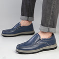 Chaussures en cuir léger étanches casual homme