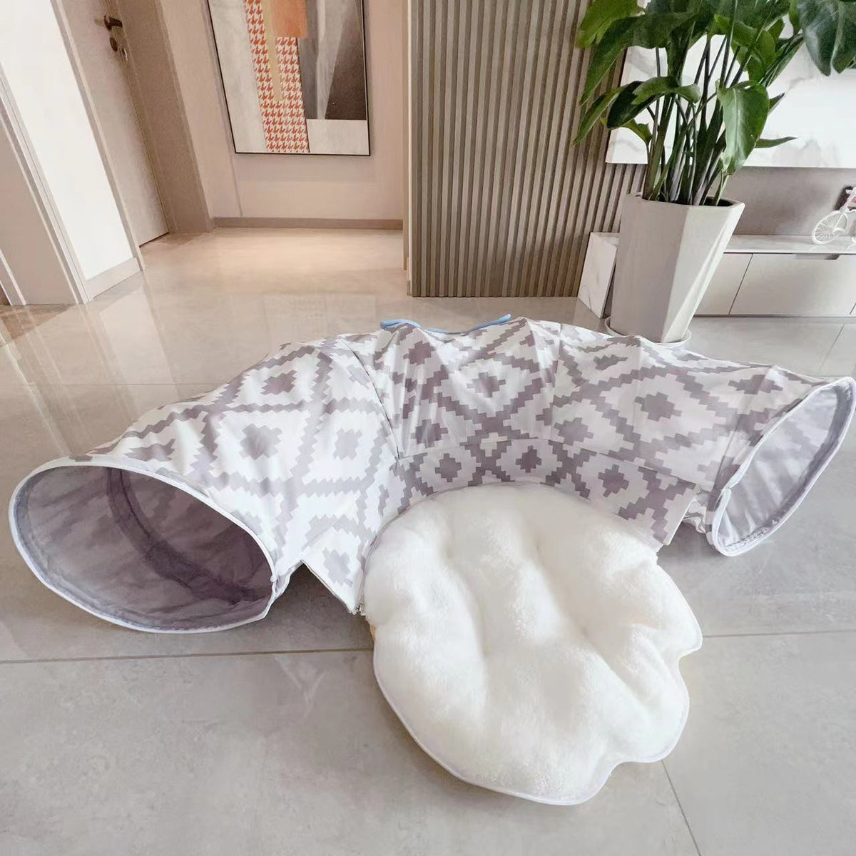 Jouet de chat pliable Tunnel plus grand diamètre