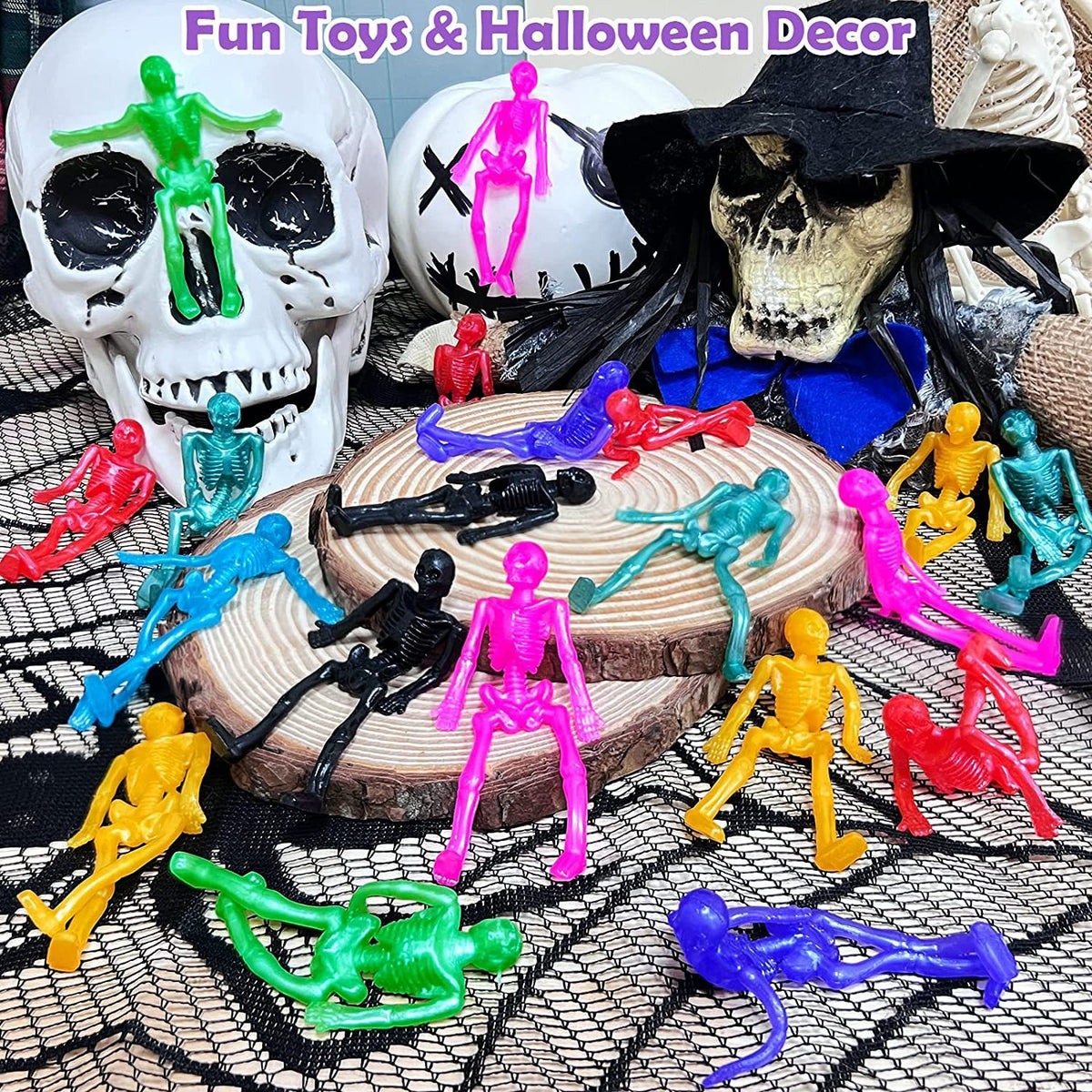 Crâne d'Halloween Lala Soft Glue Decompression Toy