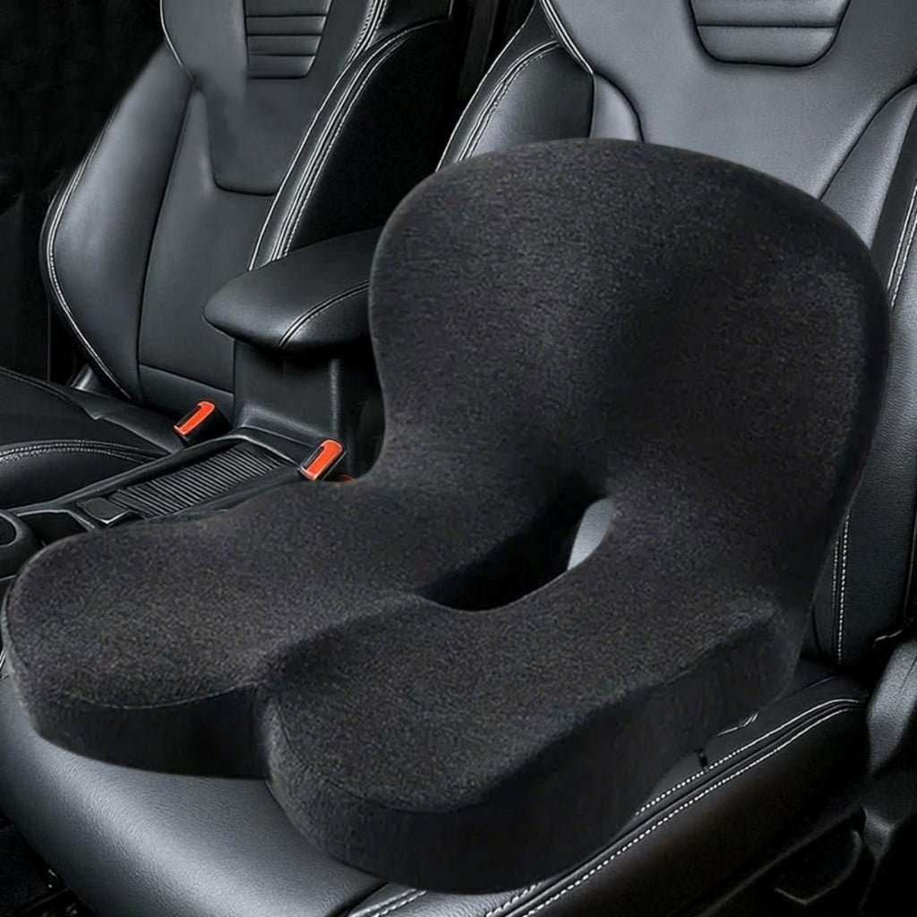 Memory Foam Seat Back Pain Support Booster Coussin Chaise Car Oreiller Lombaire