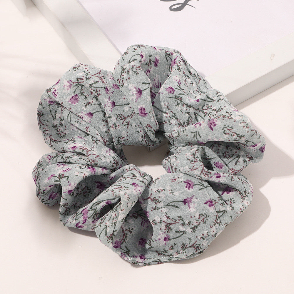 Grand Accessoire de cheveux de cercle intestinal satiné