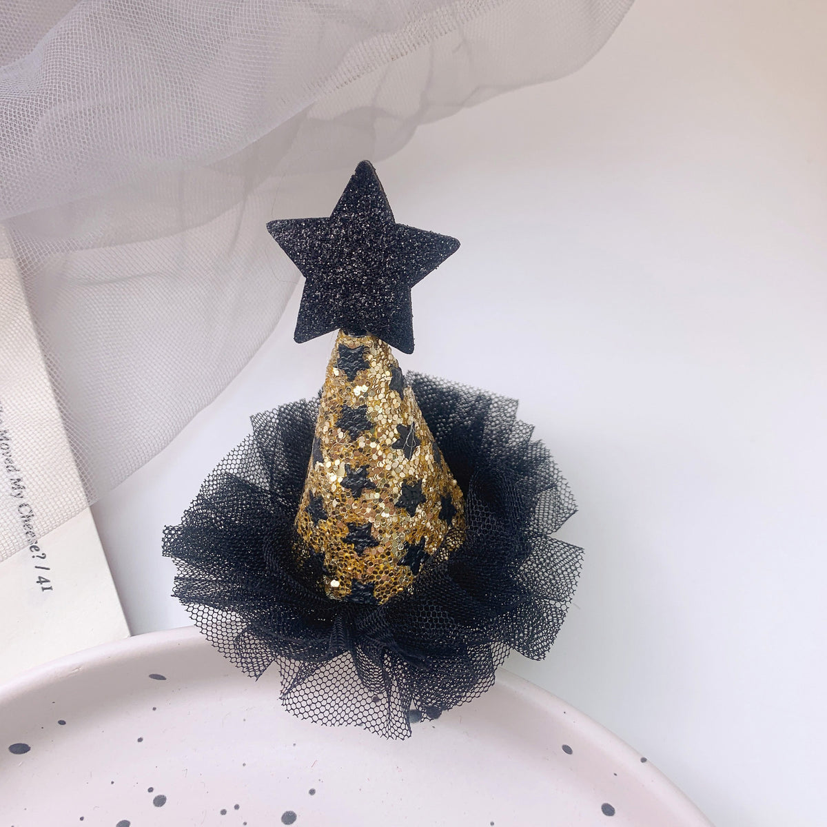 Rôle des enfants Jouer Halloween drôle Chapeau de citrouille Barrettes