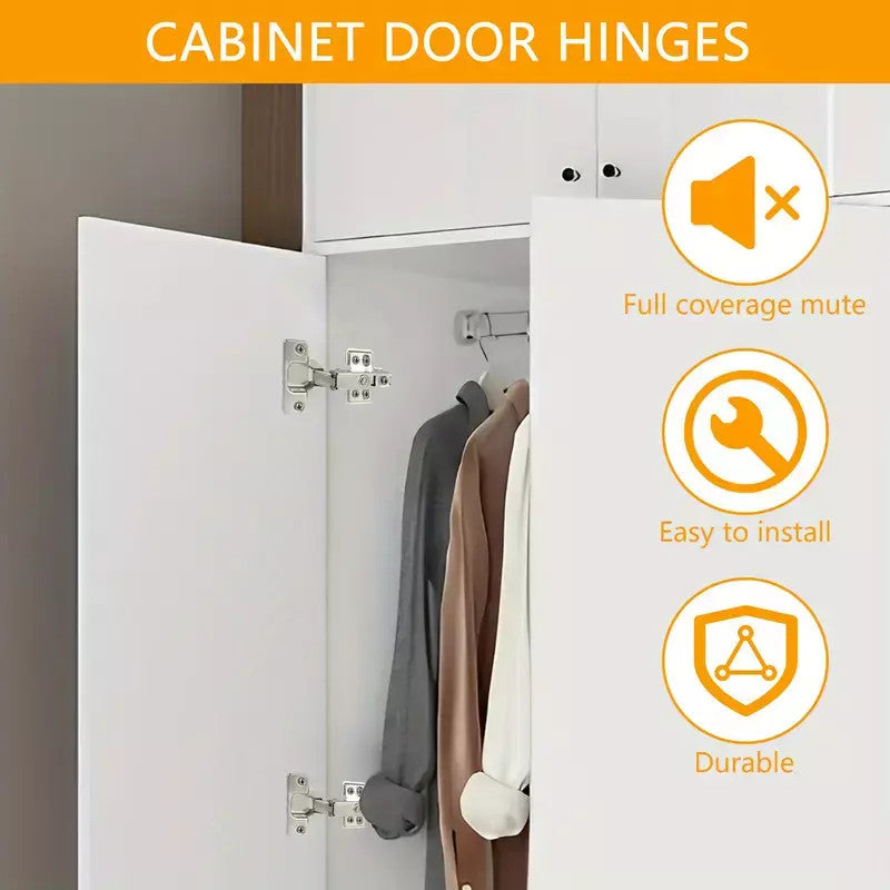 10X Qualité Superposition complète 35mm Soft Fermer Charnières Armoire de cuisine Armoire porte UK