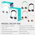 KP-F08 Mains d'éventail de cou portable les mieux vendues Libre longue durée de vie de batterie puissant flux d'air