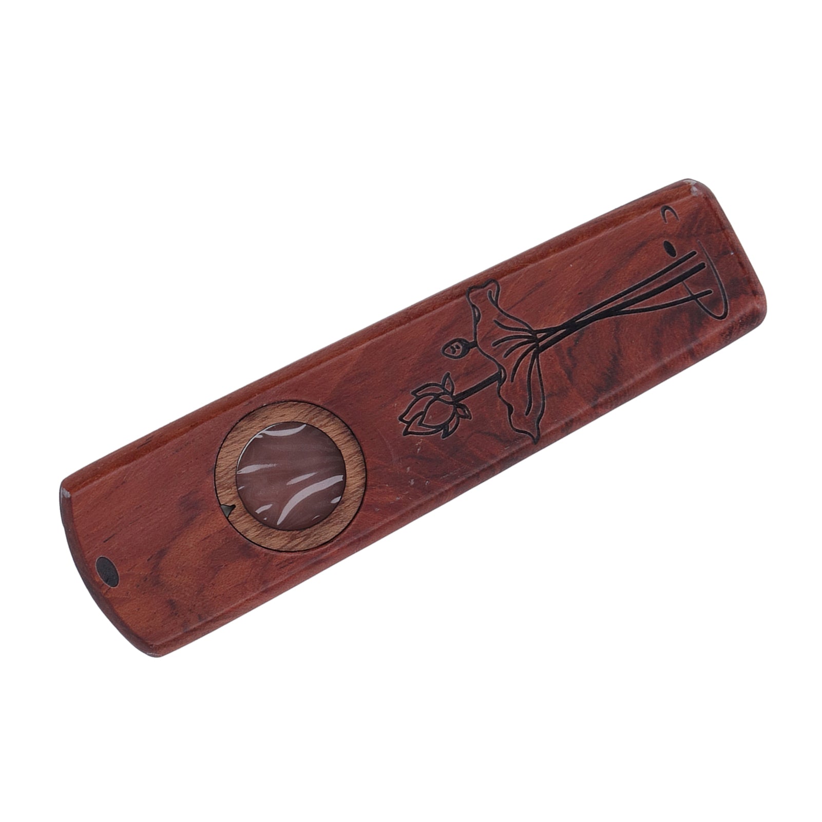 Flûte en bois Kazoo Joue en bois Guitare Ukulele Accompagnement Harmonica Diaphragme Vent Instrum