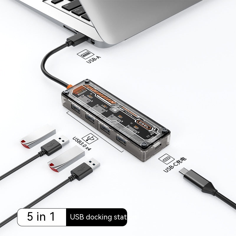 Hub Expansion Dock Notebook Convertisseur d'ordinateur