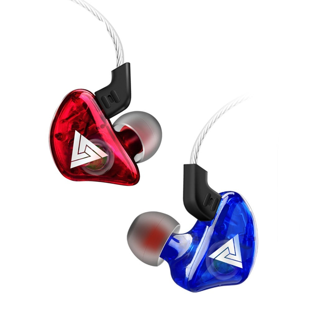 Casques de musique de téléphone à base lourde transparent