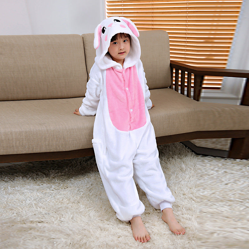 Pyjama de dessin animé pour enfants d'une seule pièce