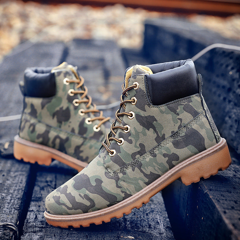 Bottes de neige à haut niveau tendance